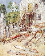 Childe Hassam Rigger's Shop at Provincetown, Mass France oil painting reproduction